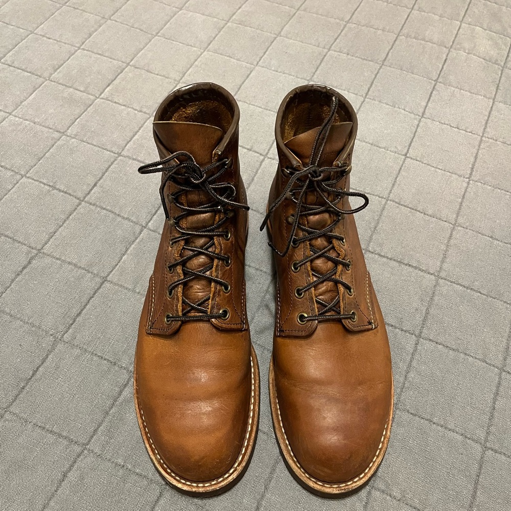 Red Wing Blacksmith Boots.